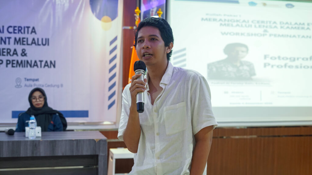 Kuliah Pakar: Merangkai Cerita dalam Event Melalui Lensa Kamera